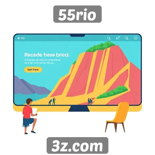 Experiência do usuário no site 55rio